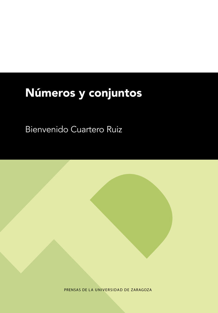 NUMEROS Y CONJUNTOS, de CUARTERO RUIZ | portada del libro