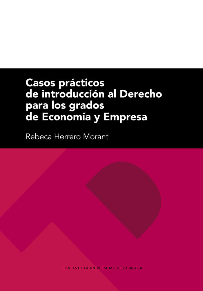 CASOS PRACTICOS DE INTRODUCCION AL DERECHO PARA LOS GRADOS D, de HERRERO MORANT | portada del libro