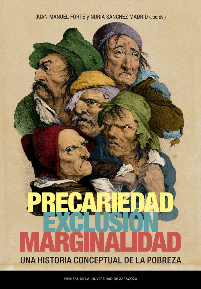 PRECARIEDAD EXCLUSION MARGINALIDAD | portada del libro