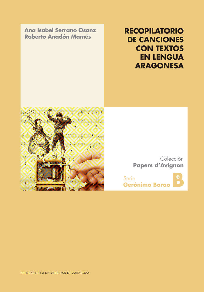 Recopilatorio de canciones con textos en lengua aragonesa, de SERRANO OSANZ, ANA ISABEL | portada del libro