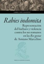 RABIES INDOMITA, de GABRIEL SANZ CASASNOVAS | portada del libro