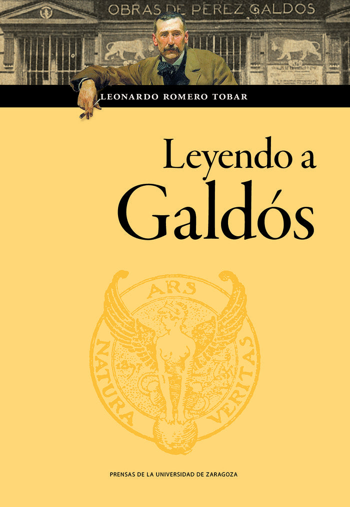 LEYENDO A GALDOS, de ROMERO TOBAR, LEONARDO | portada del libro