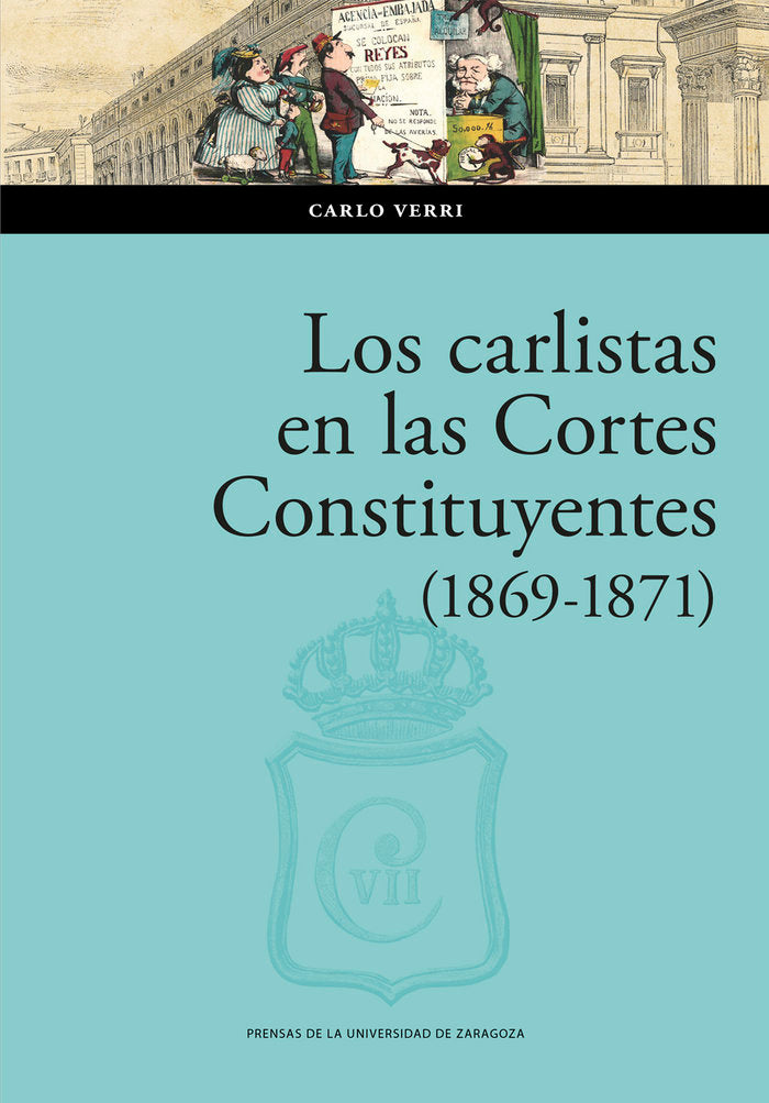 Los carlistas en las Cortes Constituyentes (1869-1871), de VERRI, CARLO | portada del libro