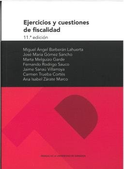 EJERCICIOS Y CUESTIONES DE FISCALIDAD 11ª EDICION | portada del libro