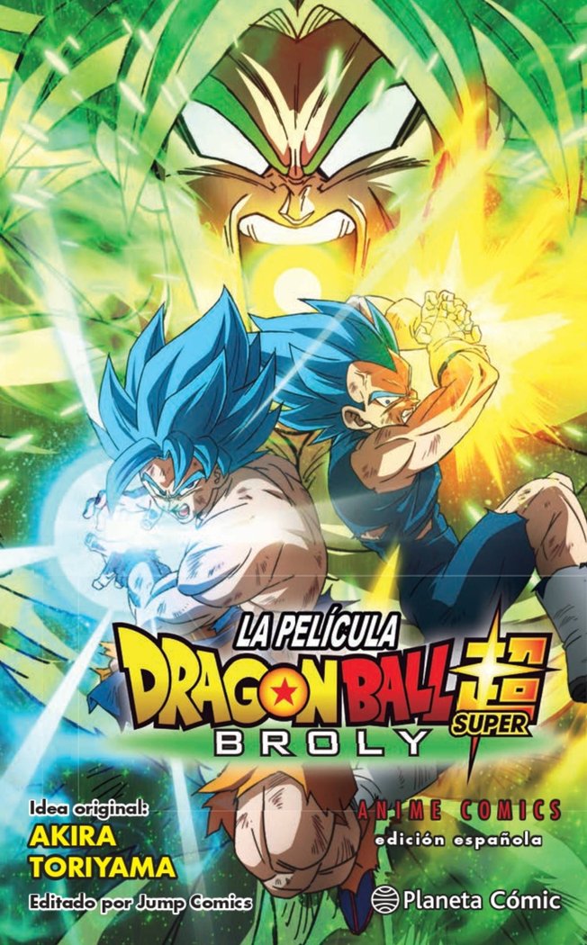 Dragon Ball Super Broly Anime Comic, de Toriyama, Akira | portada del libro