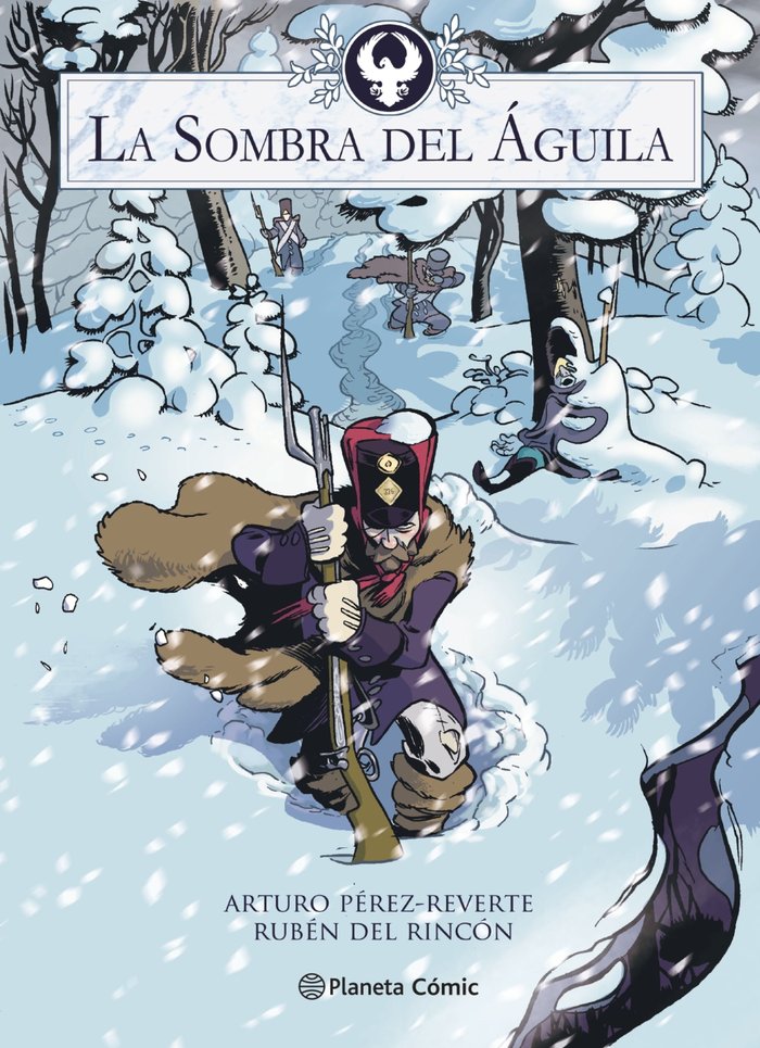 LA SOMBRA DEL AGUILA (NOVELA GRAFICA), de PEREZ-REVERTE | portada del libro