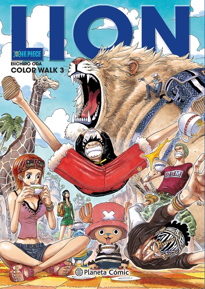 ONE PIECE COLOR WALK Nº 03, de ODA, EIICHIRO | portada del libro