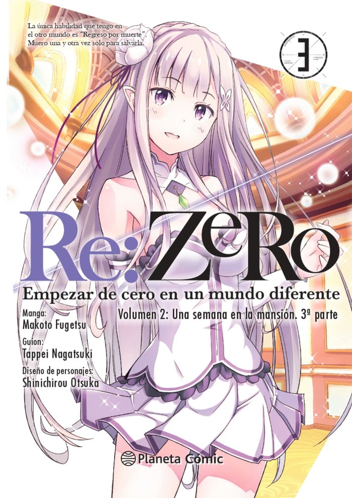 Re:Zero Chapter 2 (manga) nº 03, de Nagatsuki, Tappei | portada del libro