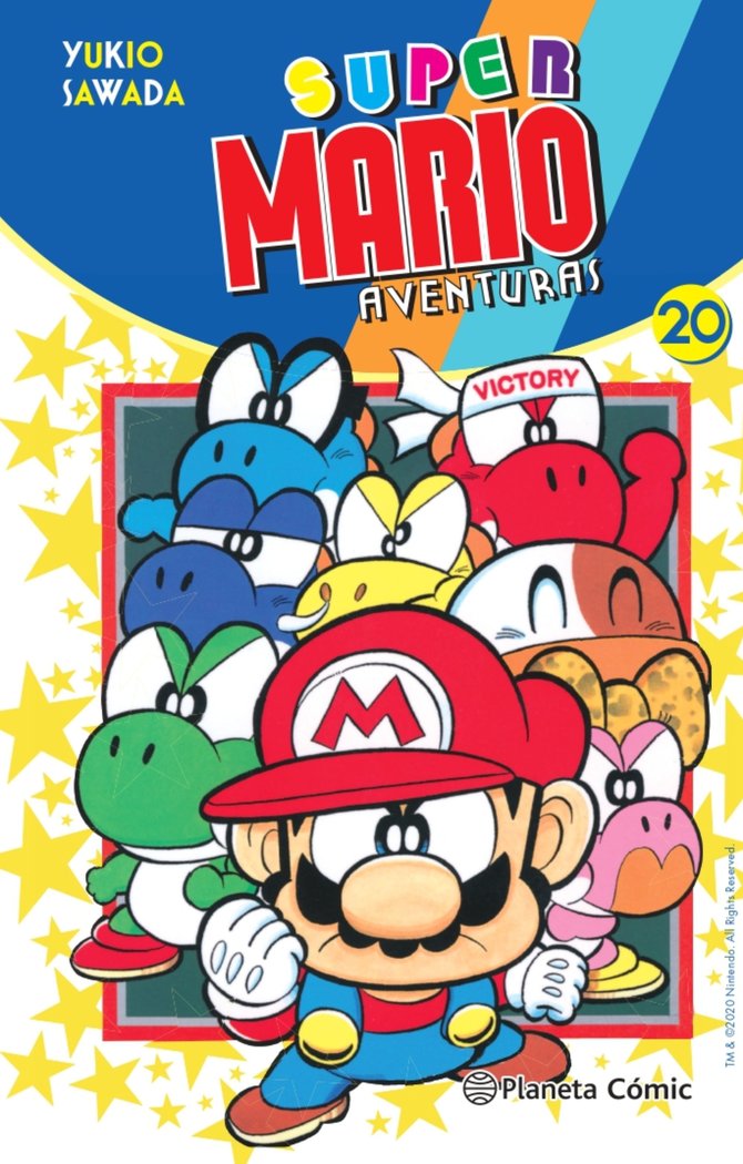 Super Mario nº 20, de Sawada, Yukio | portada del libro