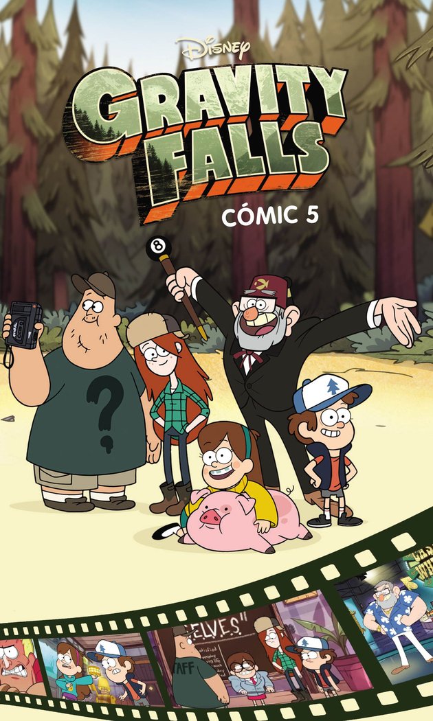 Gravity Falls nº 05/05, de Disney | portada del libro