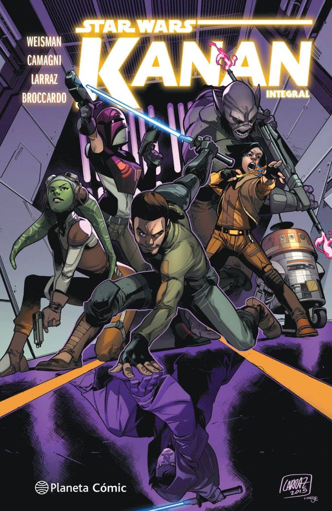 Star Wars Kanan Integral, de Larraz, Pepe | portada del libro