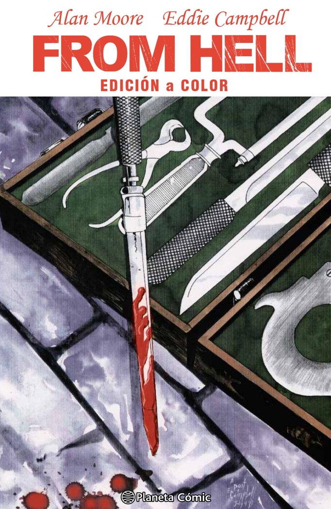 FROM HELL EDICION A COLOR (NOVELA GRAFICA), de MOORE, ALAN | portada del libro