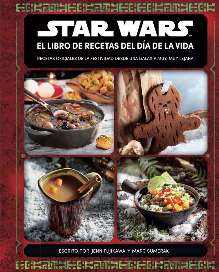 STAR WARS EL LIBRO DE RECETAS DEL DIA DE LA VIDA, de AA. VV. | portada del libro