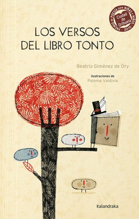 Los versos del libro tonto, de Giménez de Ory, Beatriz | portada del libro