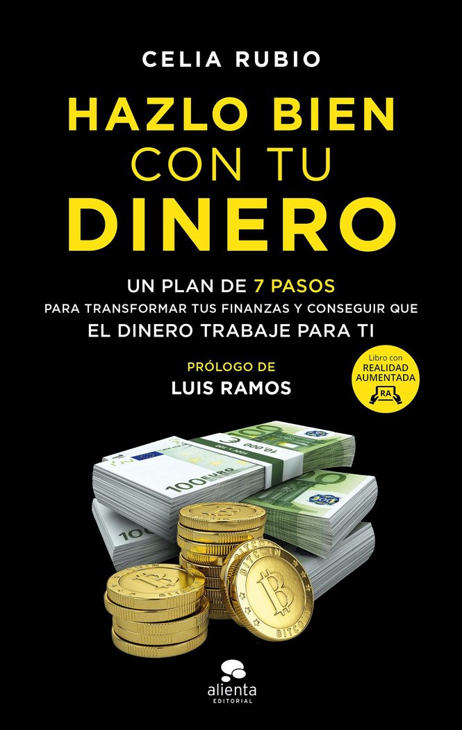 HAZLO BIEN CON TU DINERO, de CELIA RUBIO | portada del libro