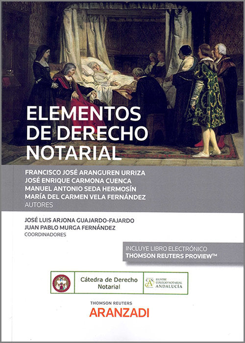 ELEMENTOS DE DERECHO NOTARIAL, de ARJONA GUAJARDO FAJARDO,JOSE LUIS | portada del libro