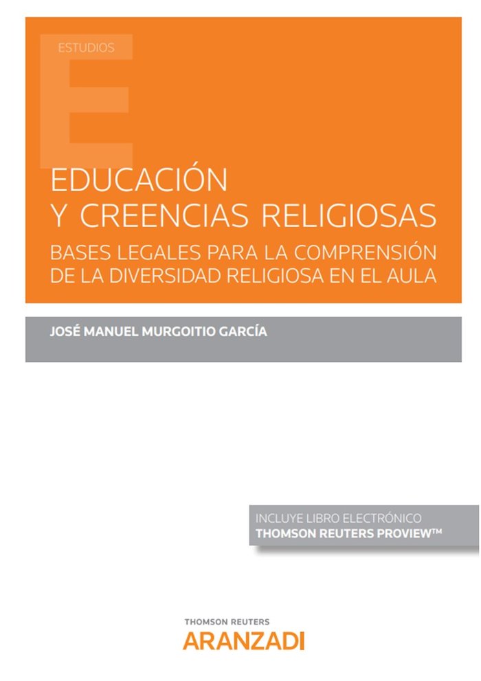 EDUCACION Y CREENCIAS DUO, de MURGOITIO GARCIA,JOSE MANUEL | portada del libro