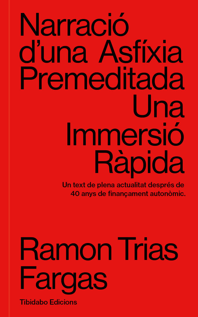 NARRACIO DUNA ASFIXIA PREMEDITADA, de TRIAS FARGAS, RAMON | portada del libro