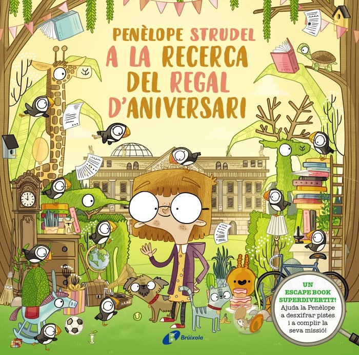 PENELOPE STRUDEL A LA RECERCA DEL TRESOR D'ANIVERSARI, de KEARNEY, BRENDAN | portada del libro