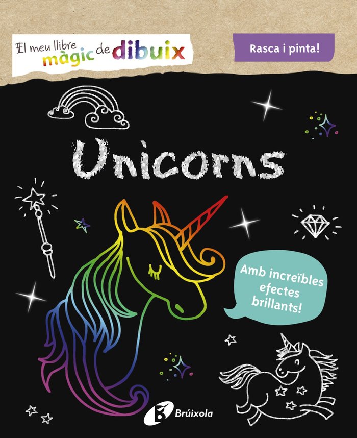 EL MEU LLIBRE MAGIC DE DIBUIX UNICORNS, de VARIOS AUTORES | portada del libro