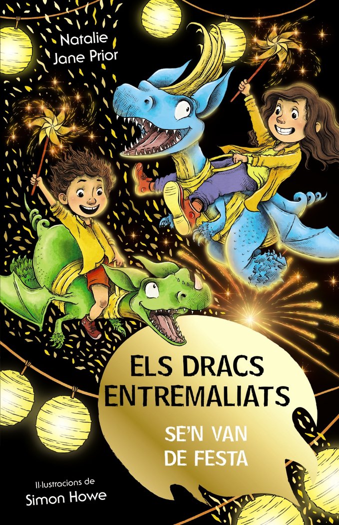 ELS DRACS ENTREMALIATS 3 ELS DRACS ENTREMALIATS SE'N VAN D, de PRIOR, NATALIE JANE | portada del libro