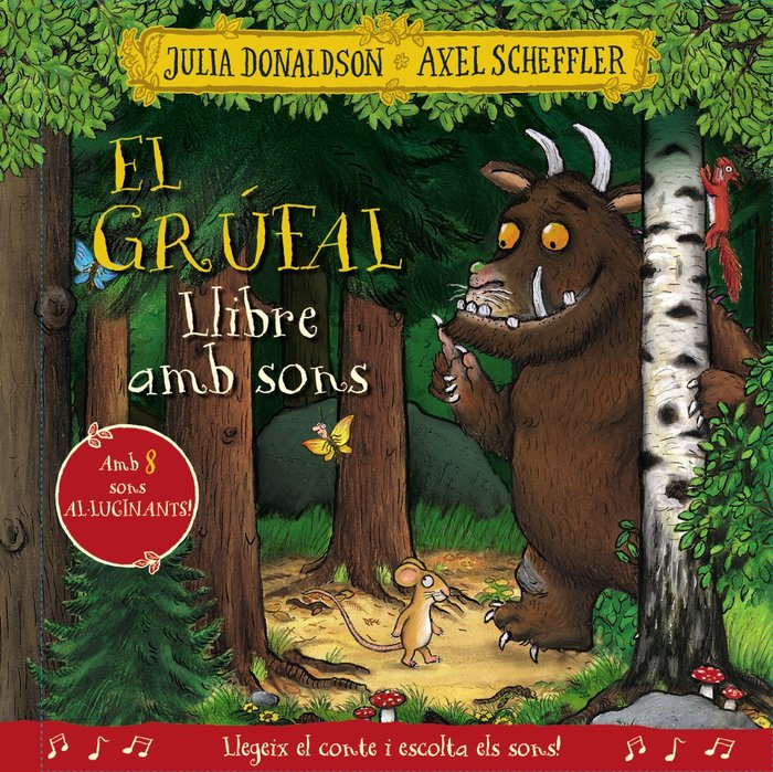 EL GRUFAL. LLIBRE AMB SONS, de DONALDSON, JULIA | portada del libro