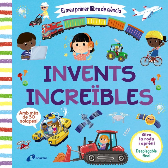 EL MEU PRIMER LLIBRE DE CIENCIA INVENTS INCREØBLES, de VARIOS AUTORES | portada del libro
