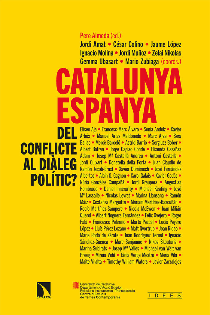 CATALUNYA-ESPANYA: DEL CONFLICTE AL DIALEG POLITIC?, de ALMEDA, PERE | portada del libro