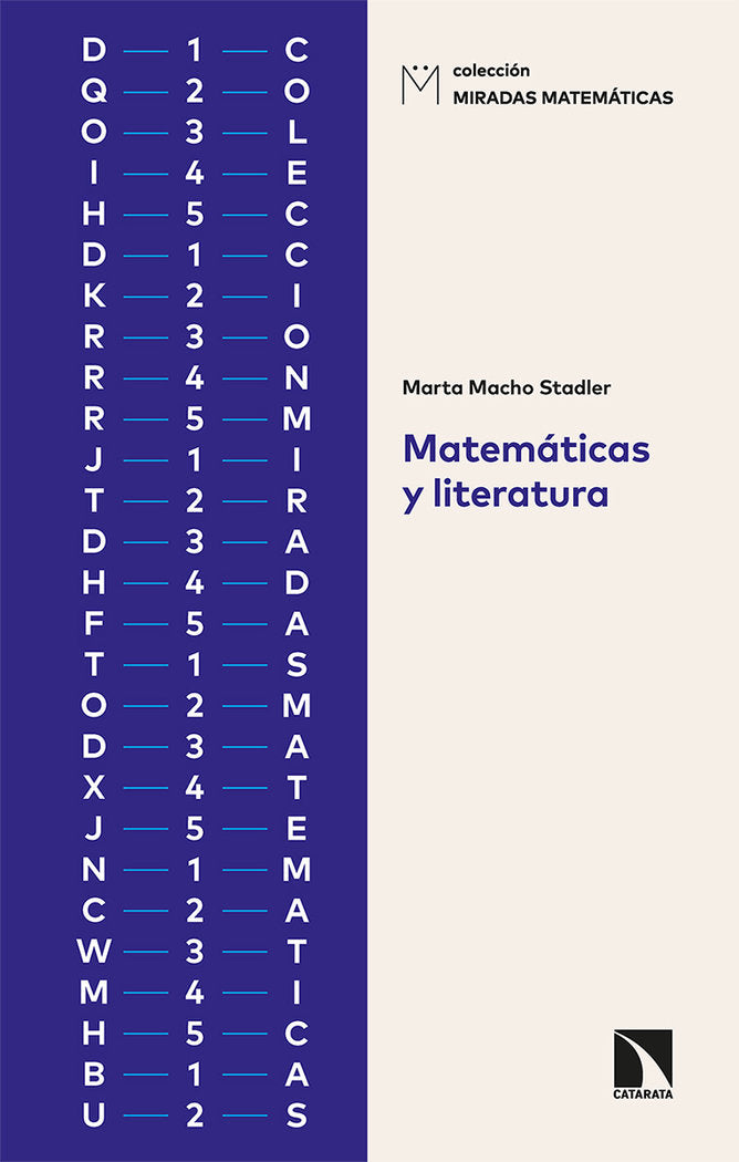 MATEMATICAS Y LITERATURA, de MACHO STADLER , MARTA | portada del libro
