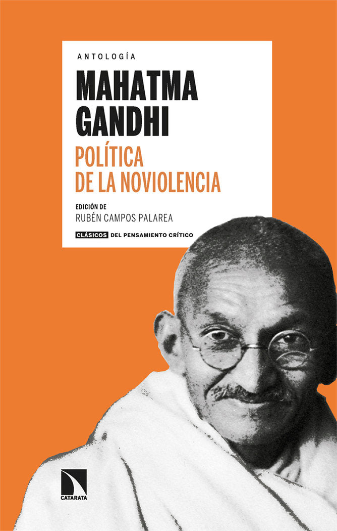 POLITICA DE LA NOVIOLENCIA, de GANDHI, MAHATMA | portada del libro