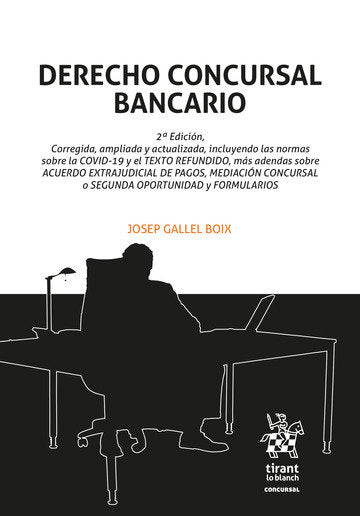 Derecho Concursal Bancario 2ª Edición 2020, de Gallel Boix | portada del libro