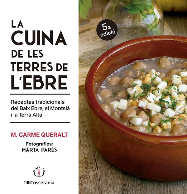 LA CUINA DE LES TERRES DE LEBRE, de M CARME QUERALT | portada del libro