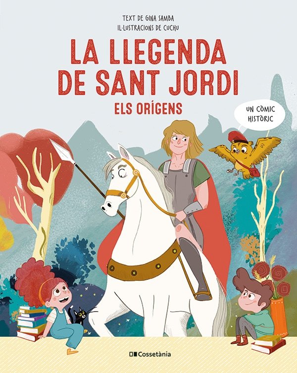 LA LLEGENDA DE SANT JORDI ELS ORIGENS, de GINA SAMBA | portada del libro