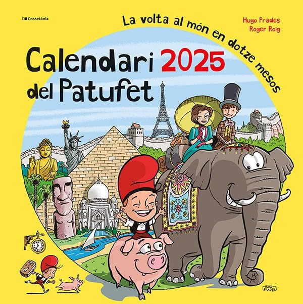 CALENDARI PATUFET 2025, de HUGO PRADES | portada del libro