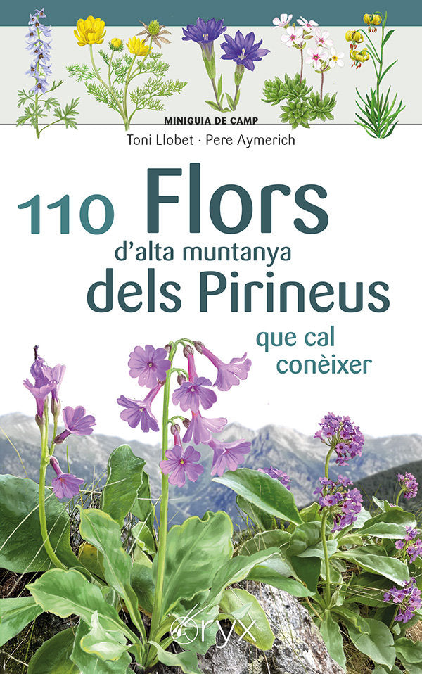 110 FLORS D'ALTA MUNTANYA DELS PIRINEUS, de AYMERICH, PERE | portada del libro