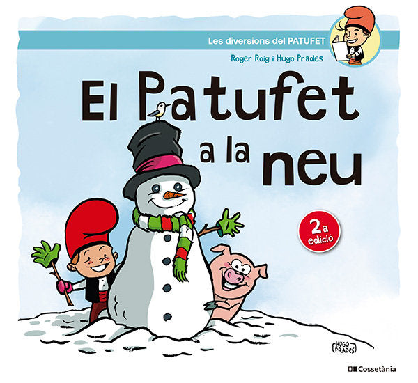 El Patufet a la neu, de HUGO PRADES | portada del libro