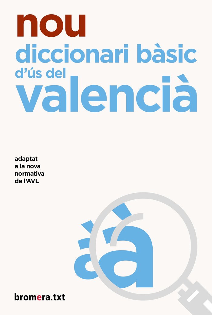 Nou diccionari bàsic d'ús del valencià, de Lacreu, Josep | portada del libro