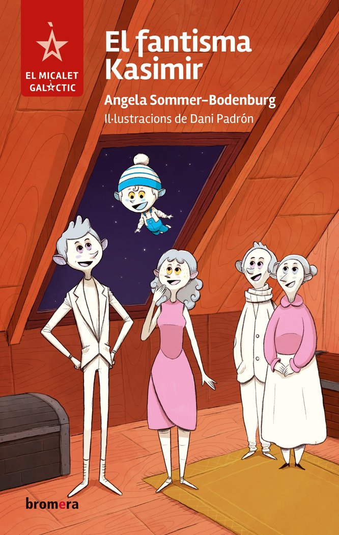 El fantisma Kasimir, de ANGELA SOMMER-BODENBURG | portada del libro