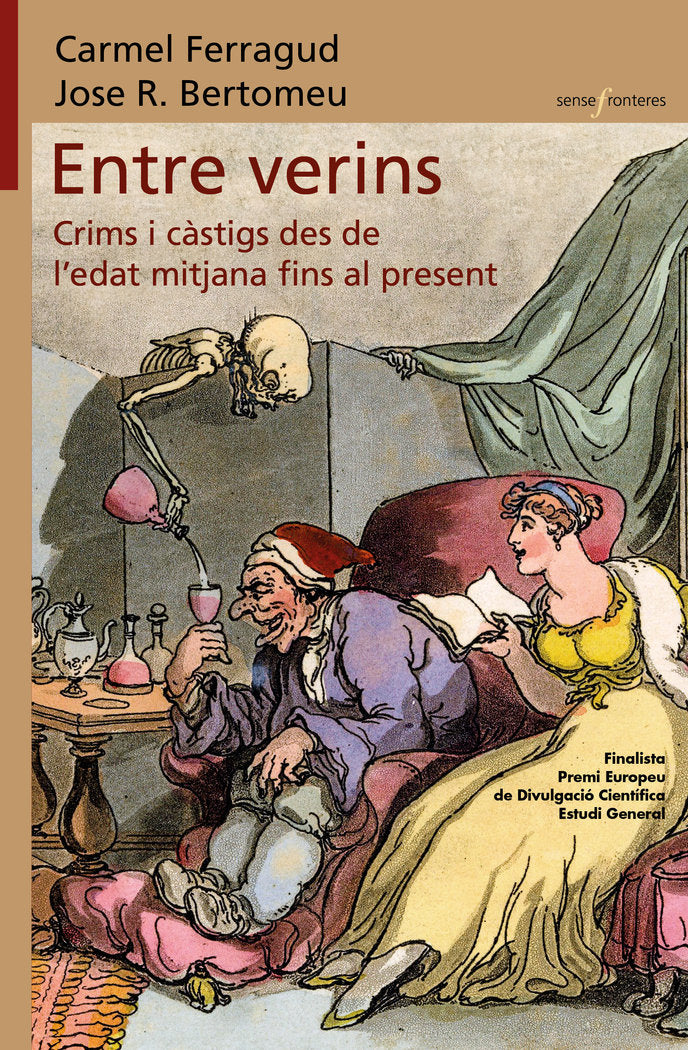 ENTRE VERINS CRIMS I CASTIGS DES DE LEDAT MITJANA, de CARMEL FERRAGUD | portada del libro