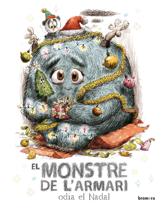 El monstre de l'armari odia el Nadal, de ANTOINE DOLE | portada del libro
