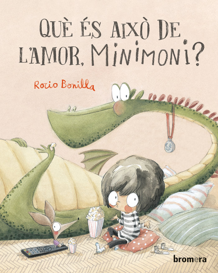 QUE ES AIXO DE L'AMOR, MINIMONI, de ROCIO BONILLA | portada del libro