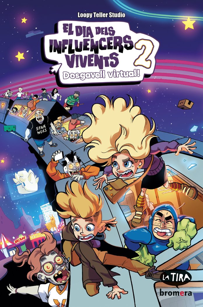 EL DIA DELS INFLUENCERS VIVENTS 2 DESGAVELL VIRTUAL, de LOOPY TELLER STUDIO | portada del libro