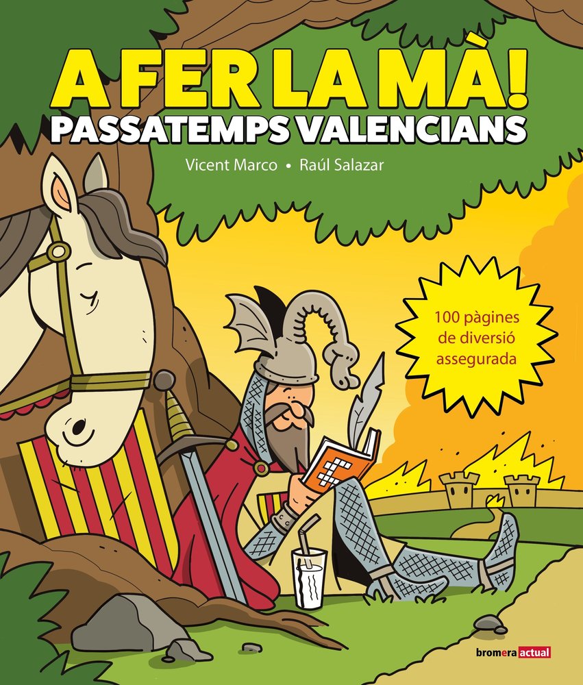 A FER LA MA!:PASSATEMPS VALENCIANS, de MARCO, VICENT | portada del libro