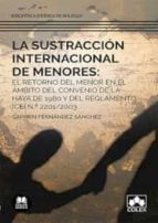 La sustracción internacional de menores: el retorno del menor en el ámbito del Convenio de La Haya d, de CARMEN FERNANDEZ SAN