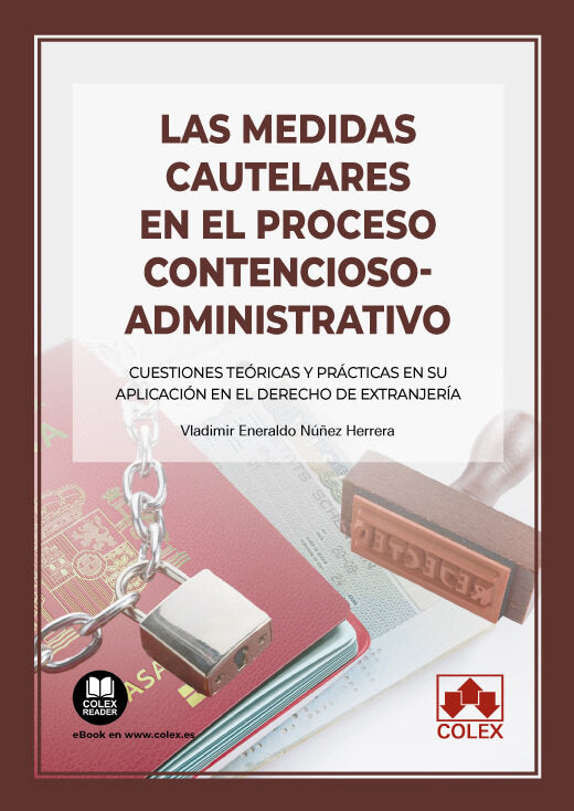 LAS MEDIDAS CAUTELARES EN EL PROCEDIMIENTO CONTENCIOSO ADMINISTRA, de NUÑEZ HERRERA | portada del libro