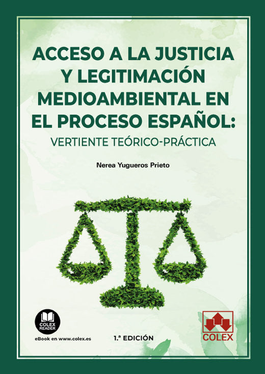 ACCESO A LA JUSTICIA Y LEGITIMACION MEDIOAMBIENTAL EN PROCE | portada del libro