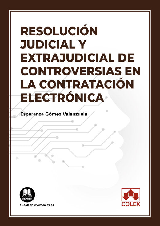 RESOLUCION JUDICIAL Y EXTRAJUDICIAL DE CONTROVERSIAS CONTRA, de ESPERANZA GOMEZ VALENZUELA | portada del libro