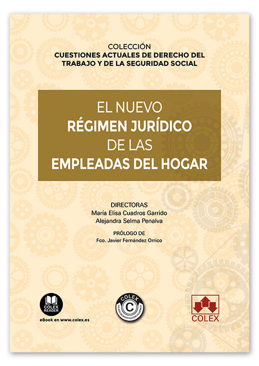 EL NUEVO REGIMEN JURIDICO DE LAS EMPLEADAS DEL HOGAR | portada del libro