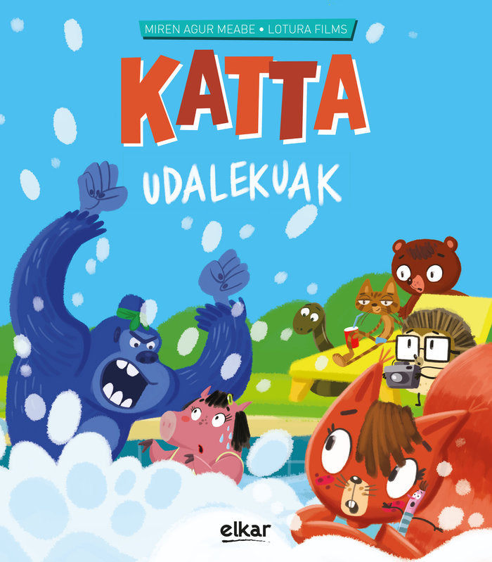 Katta udalekuak, de Meabe Plaza, Miren Agur | portada del libro