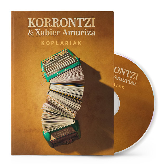 Korrontzi: koplakariak (+CD), de Korrontzi | portada del libro